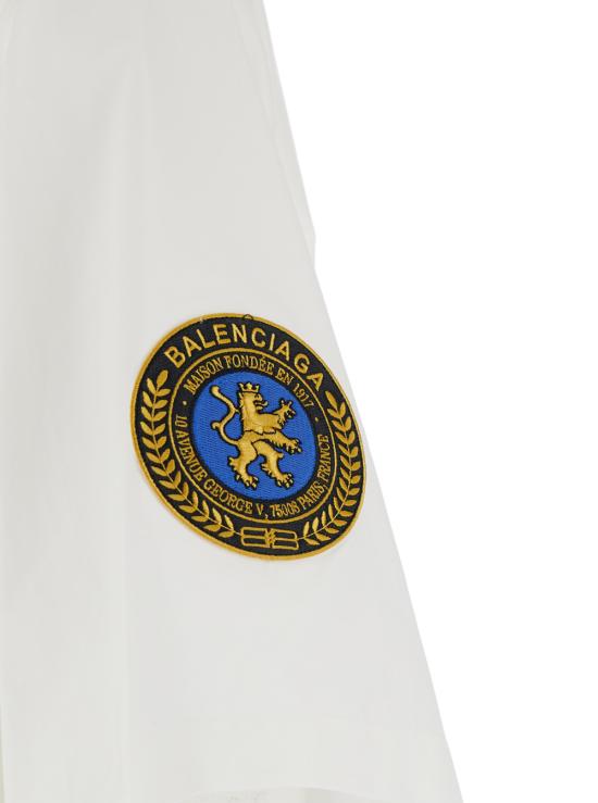 25FW 발렌시아가 반팔 셔츠 830980TRM289000 White - BALENCIAGA