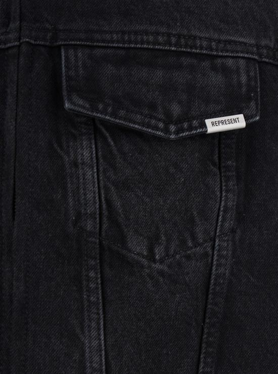 25FW 리프레젠트 데님 자켓 MLM61901 Black - REPRESENT