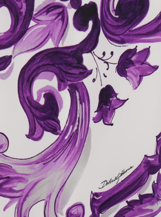 25FW 돌체앤가바나 원피스 F6EAJTHPAELIP3TN Violet - DOLCE & GABBANA