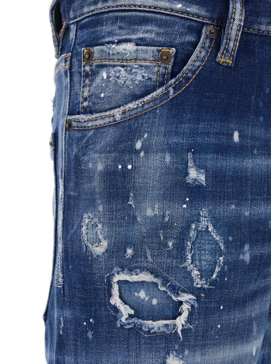 25FW 디스퀘어드2 데님 팬츠 S74LB1712D30010470 Blu - DSQUARED2