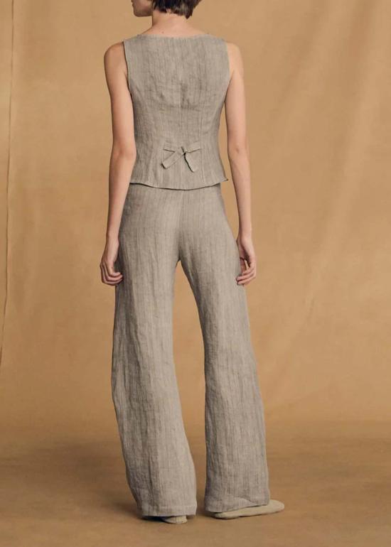  코타나 스트레이트 팬츠 루페 팬츠 스카이 - CORTANA