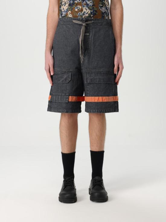 25SS 캐피탈 숏팬츠 K2405SP203PROBLACK DOM