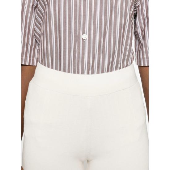 25FW 막스마라 스튜디오 팔라초 팬츠 MARZIA 031 001 WHITE - MAX MARA STUDIO