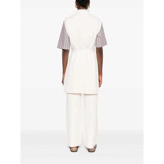 25FW 막스마라 스튜디오 베스트 ABETE 031 001 WHITE - MAX MARA STUDIO