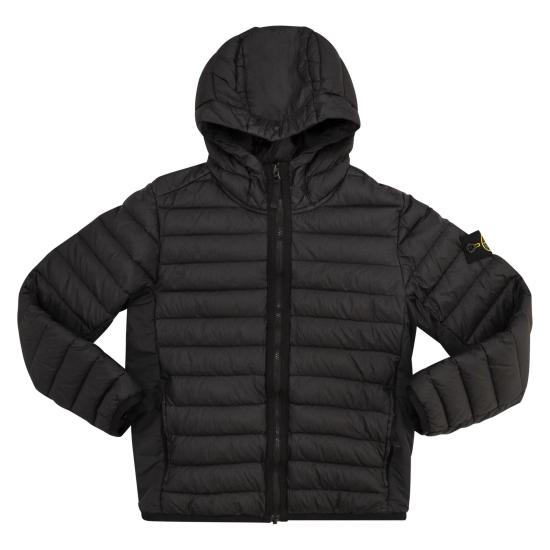 25SS [키즈] 스톤 아일랜드 캐주얼 자켓 K1S164100011 BLACK