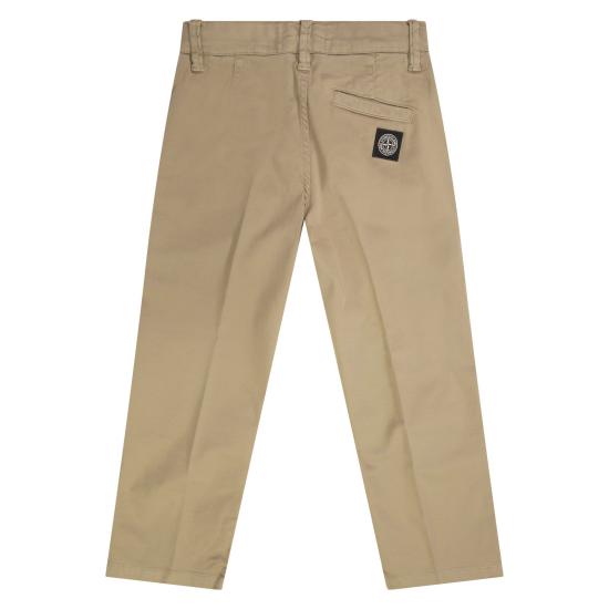 25SS [키즈] 스톤 아일랜드 스트레이트 팬츠 K1S163100005 DESERT - STONE ISLAND