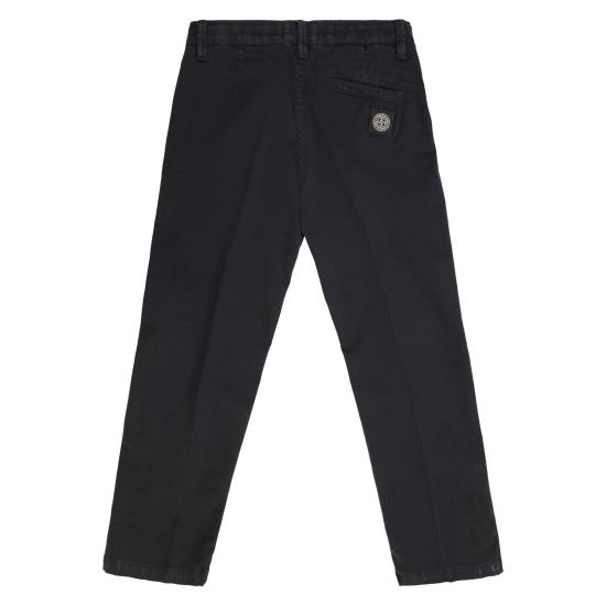 25SS [키즈] 스톤 아일랜드 스트레이트 팬츠 K1S163100005 NAVY - STONE ISLAND