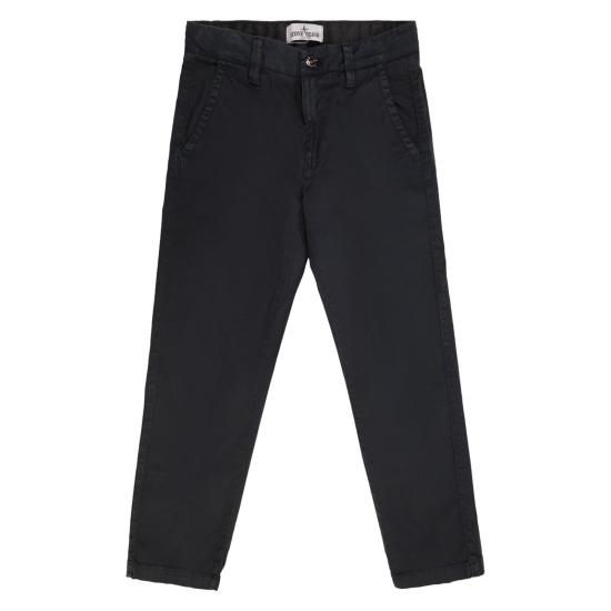 25SS [키즈] 스톤 아일랜드 스트레이트 팬츠 K1S163100005 NAVY