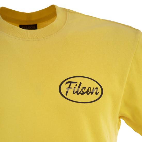 25SS 필슨 반팔 티셔츠 FMTEE0115 YELLOW - FILSON