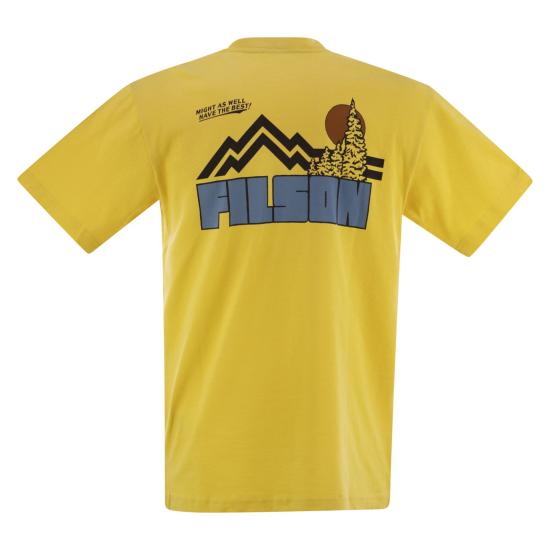 25SS 필슨 반팔 티셔츠 FMTEE0115 YELLOW - FILSON