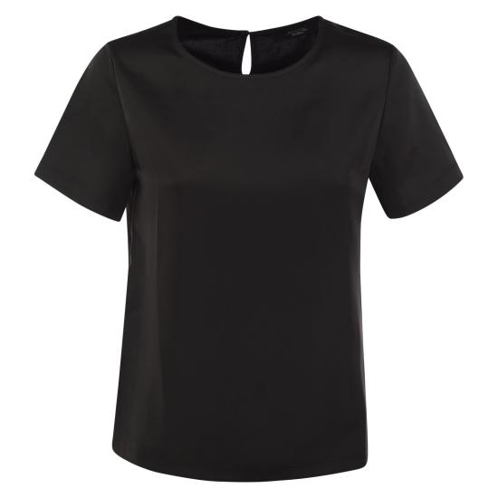 25FW 위켄드막스마라 반팔 티셔츠 2525946071600 BLACK