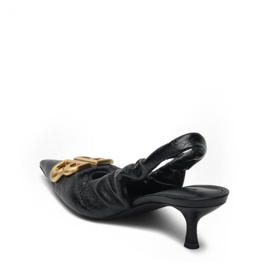 25SS 발렌시아가 모나코 50mm 슬링백 818870WBD4T 1080 BLACK GOLD - BALENCIAGA