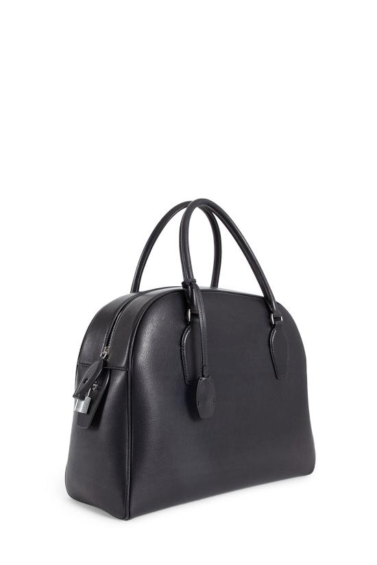  더로우 인디아 12.00 백 W1595 L72 BAS BLACK DOM - THE ROW