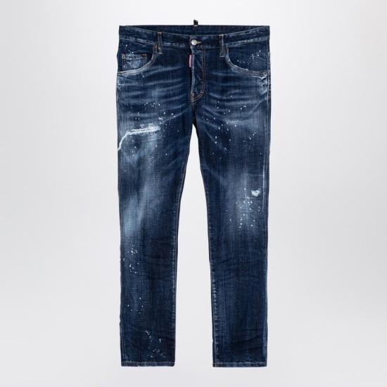 25FW 디스퀘어드2 스트레이트 팬츠 S74LB1556S30664 470 JEANS