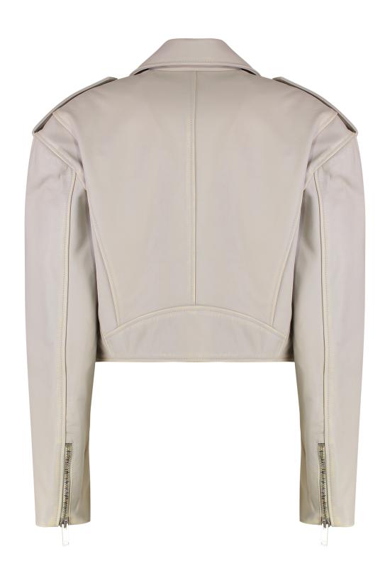  하프보이 가죽 자켓 HSS241WLJK004021B03 Sand - HALFBOY