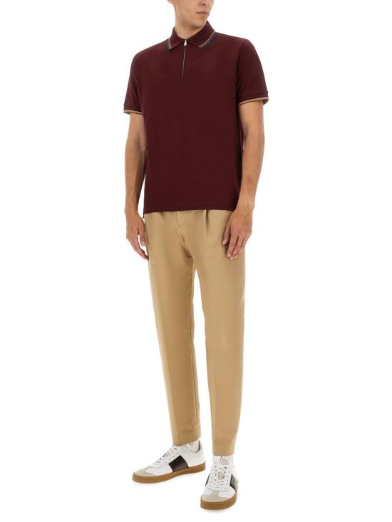 25FW 폴 스미스 폴로 티셔츠 M1R487YL00089 28B RED - PAUL SMITH