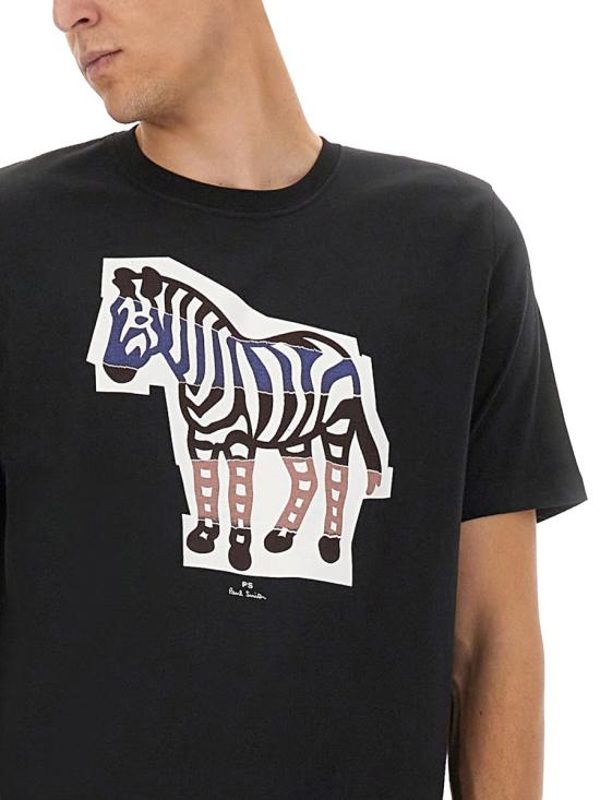 25FW PS 바이 폴스미스 반팔 티셔츠 M2R011RTP5256 79 BLACK - PS BY PAUL SMITH
