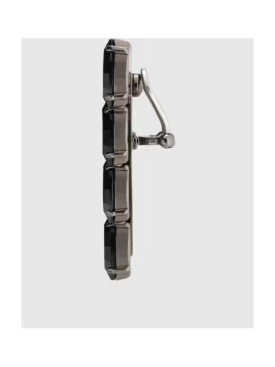  구찌 지오메트릭 쉐입 이어링 765839 J3F411038 BLACK - GUCCI