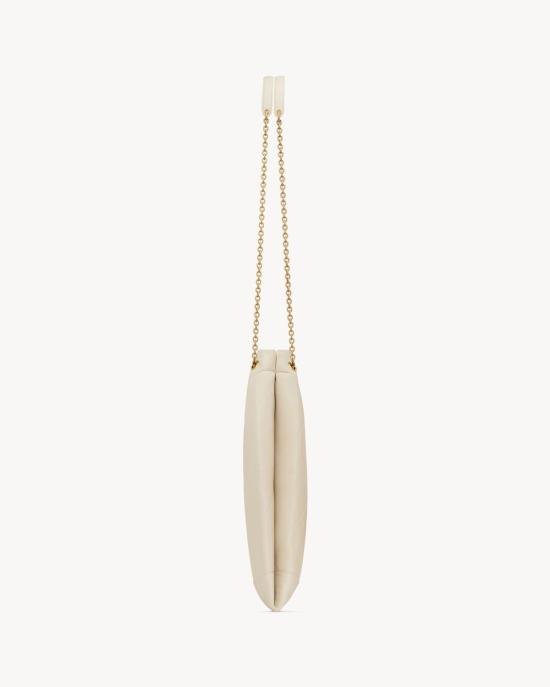  생로랑 제이미 4.3 포숑 램스킨 숄더백 781666 AAB329207 IVORY - SAINT LAURENT