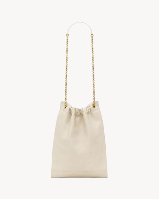  생로랑 제이미 4.3 포숑 램스킨 숄더백 781666 AAB329207 IVORY - SAINT LAURENT