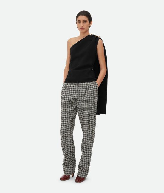  보테가베네타 반팔 티셔츠 815004 V4ZE01000 BLACK