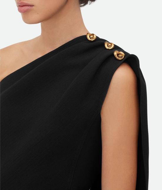  보테가베네타 반팔 티셔츠 815004 V4ZE01000 BLACK - BOTTEGA VENETA