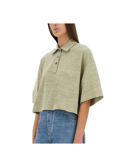  보테가베네타 반팔 티셔츠 820676 V4Z009156 BEIGE - BOTTEGA VENETA