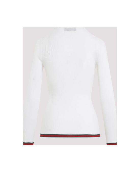  구찌 폴로 티셔츠 810315 XKD8J9082 WHITE - GUCCI