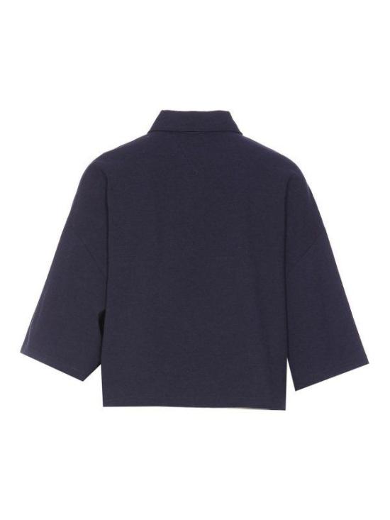  보테가베네타 반팔 티셔츠 820676 V4Z004157 BLUE - BOTTEGA VENETA