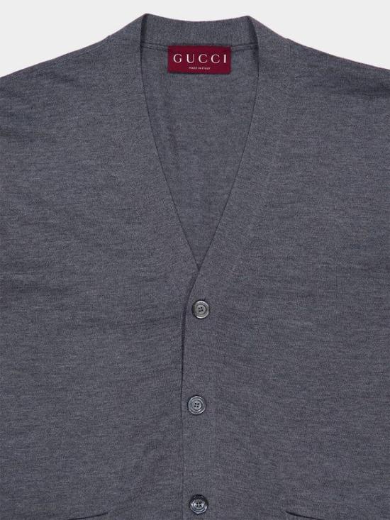  구찌 가디건 814529 XKEJV1127 BLUE - GUCCI