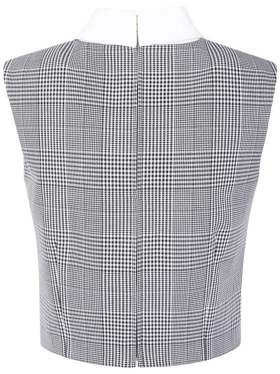 25FW 셀프 포트레이트 민소매 티셔츠 PF25036TBBW BLACK MULTICOLOUR - SELF PORTRAIT