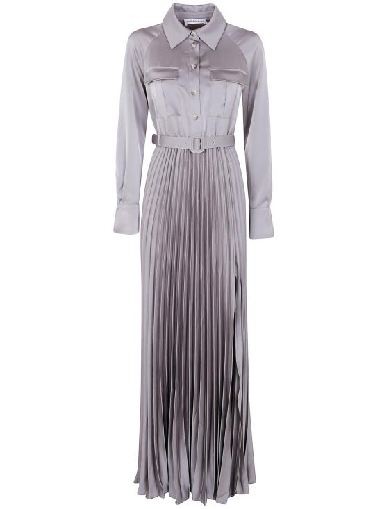 25FW 셀프 포트레이트 롱 원피스 PF25064X GREY