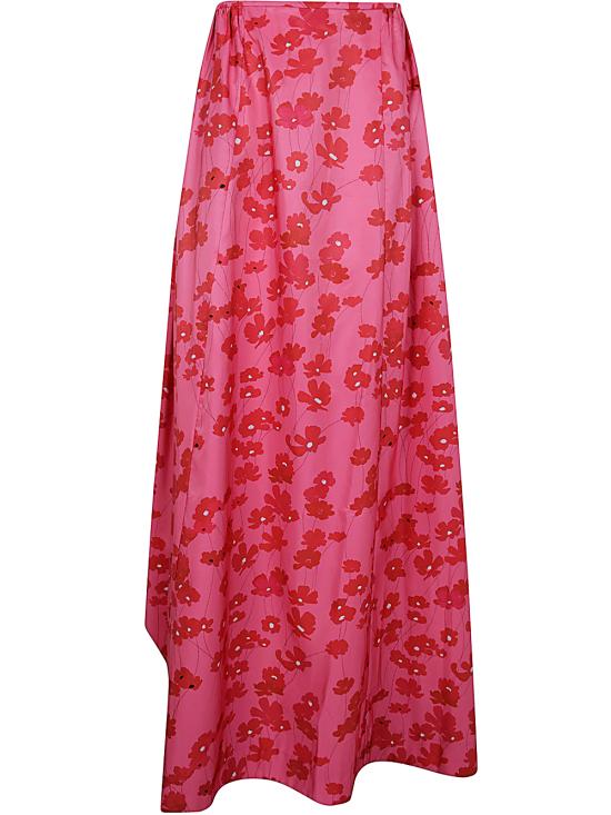  베르나데트 롱 스커트 PS25RTWSKIRTELL E12 RED