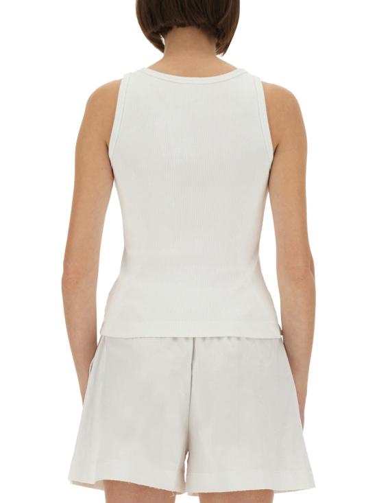 25FW 카사블랑카 민소매 티셔츠 WPF25JTS039 02BRIGHTWHITE - CASABLANCA