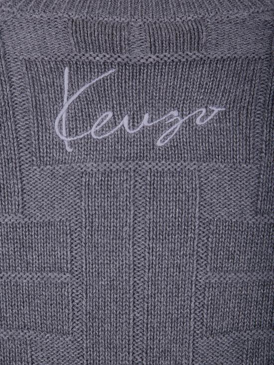 25FW 겐조 스웨터 FF55PU7083CB 96 GREY - KENZO