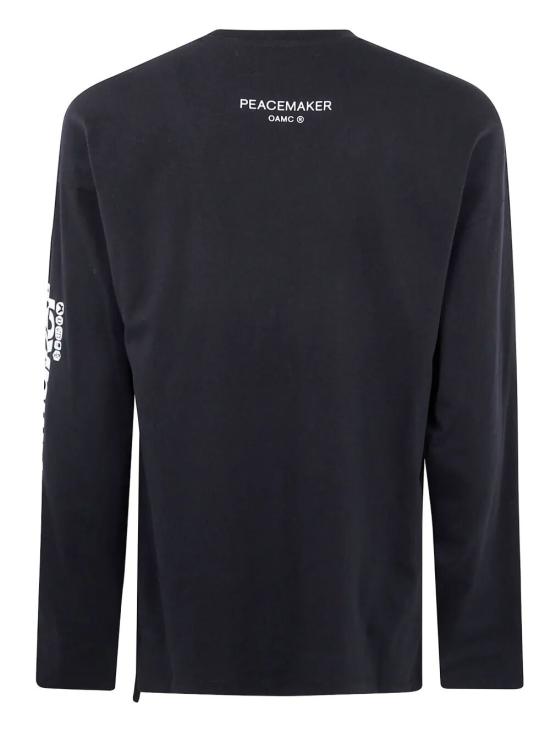 25SS 오에이엠씨 긴팔 티셔츠 PCM1OT04MJE002099 305778 BLACK - OAMC
