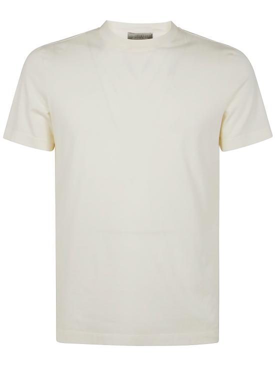 25SS 지렐리 브루니 반팔 티셔츠 G777CO096 IVORY WHITE