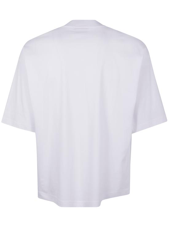 25SS 다니엘피에솔리 반팔 티셔츠 DF0700 0001 WHITE - DANIELE FIESOLI