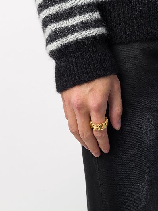 24FW 다카이 반지 DIAN0001GGXXL095 GGXXL METALLIC - DARKAI