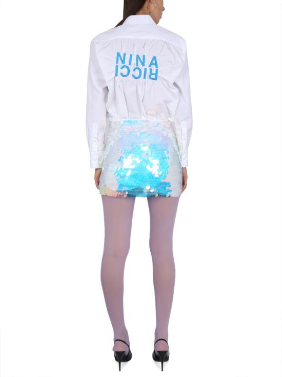  니나리찌 셔츠 99ICTO038PL0333 M1106 WHITE - NINA RICCI