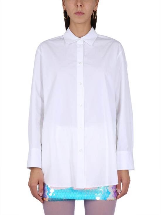  니나리찌 셔츠 99ICTO038PL0333 M1106 WHITE