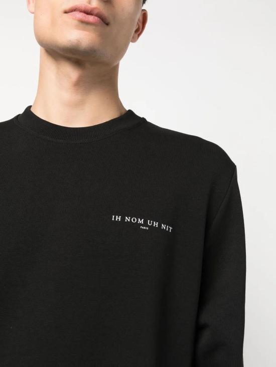  이놈어닛 스웨터 NUS23232 009 BLACK - IH NOM UH NIT