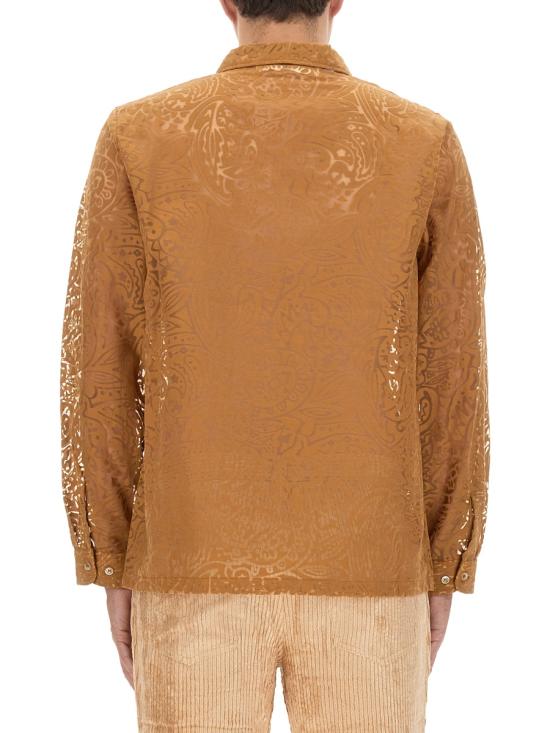  세퍼 긴팔 셔츠 PREFW23MAUITER TERRACOTTA BROWN - SEFR