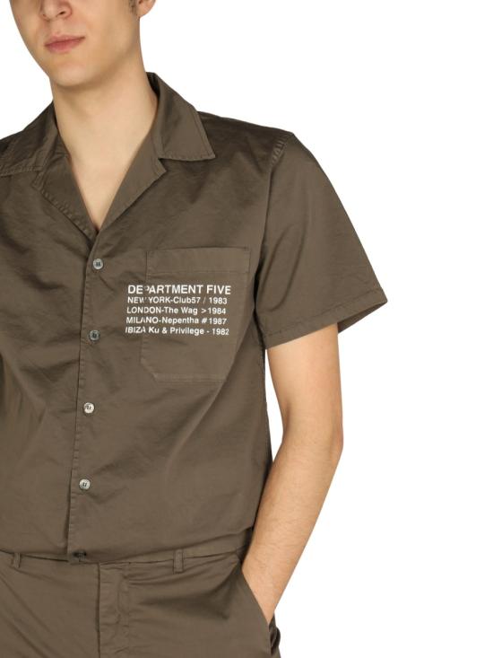  디파트먼트5 반팔 셔츠 US007 1TS0038002P27603 MILITARY GREEN - DEPARTMENT 5