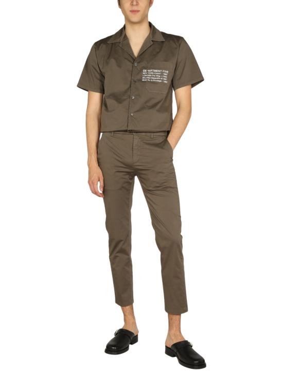  디파트먼트5 반팔 셔츠 US007 1TS0038002P27603 MILITARY GREEN - DEPARTMENT 5