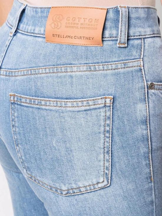  스텔라 맥카트니 스트레이트 팬츠 372775 SOH634411 BLUE - STELLA MCCARTNEY