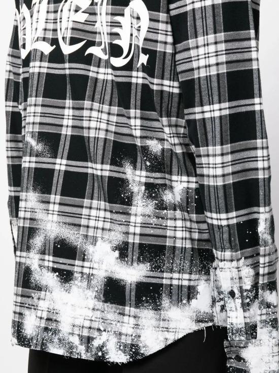  필립 플레인 긴팔 셔츠 AABCMRP1837 PTE003N02 BLACK - PHILIPP PLEIN