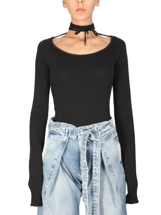  디 아티코 스웨터 227WCK65 KC061100 BLACK