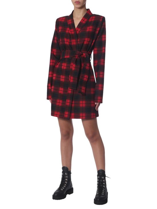  언레이블 숏 원피스 UWGD004E19 3020011910 RED