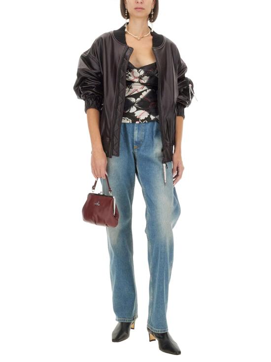 24FW 비비안웨스트우드 스트레이트 팬츠 3902000P W010GK404 BLUE - VIVIENNE WESTWOOD